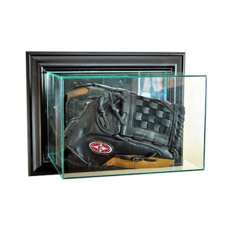 Perfect Cases Perfect Cases WMGLV-B Wall Mounted Glove Display Case; Black WMGLV-B